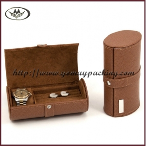 classical cufflink watch box