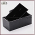 black classical cufflink box