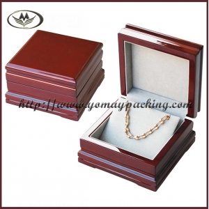 luxury fashion wooden pendant box  DZM-008
