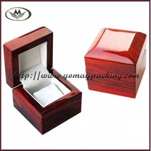 fancy wooden earring box  EHM-009