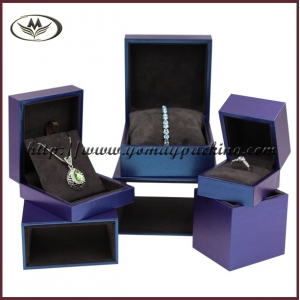 blue paper jewelry box
