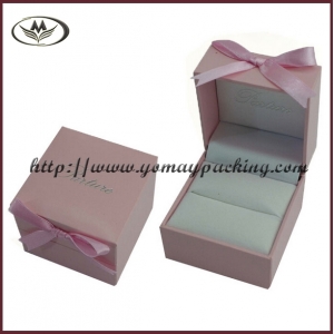 bowknot paper ring box  ZJZ-007