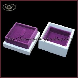 paper plastic ring box with logo  ZJZ-009