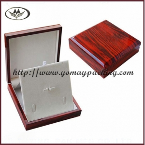 glossy wood necklace case XL-003