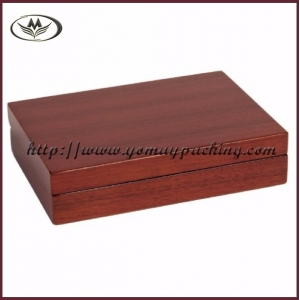 wood grain cufflink case