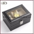 3 slots leather watch box  LWB-050