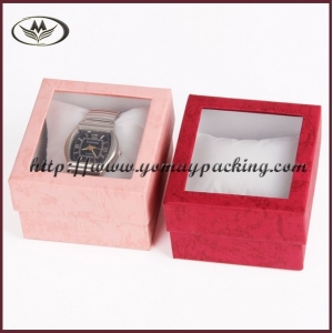 paper watch box with window  PWB-022