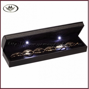 leather bracelet box with led SLP-001