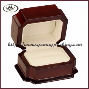 luxury wooden ring box  JZM-001