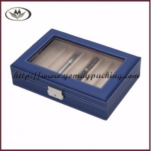 custom pu pen set box  BHP-001