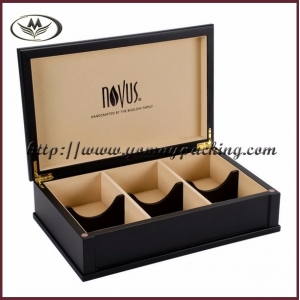 luxury wood tea box case CYH-002