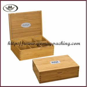 6 slots bamboo tea box  CYH-006