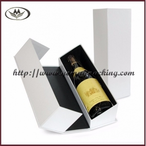 white paper wine box  JH-002