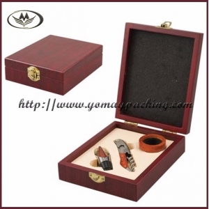 wood wine accessory box, box for wine accessories  JH-016