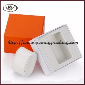 orange watch box, watch pillow box  PWB-033