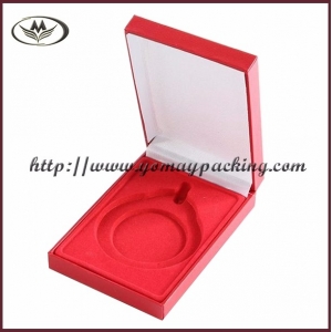 plastic coin box with polyester tray YBH-007