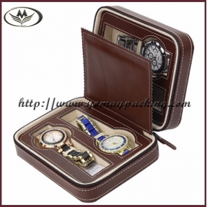 4 slots watch case leather LWB-077