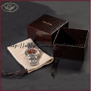 croco watch box with pouch PWB-095