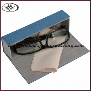 rectangular  leathere yewear box,  myopia glasses box, presbyopia glasses box GB022